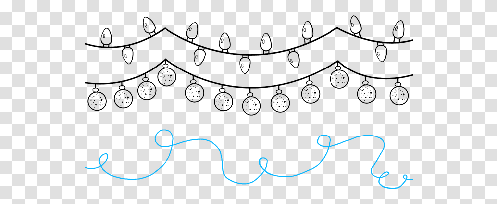 How To Draw Christmas Lights Christmas Lights To Draw, Outdoors, Nature, Alphabet Transparent Png