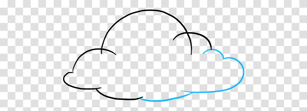 How To Draw Clouds Easy Drawing Of Clouds, Apparel, Sunglasses, Accessories Transparent Png