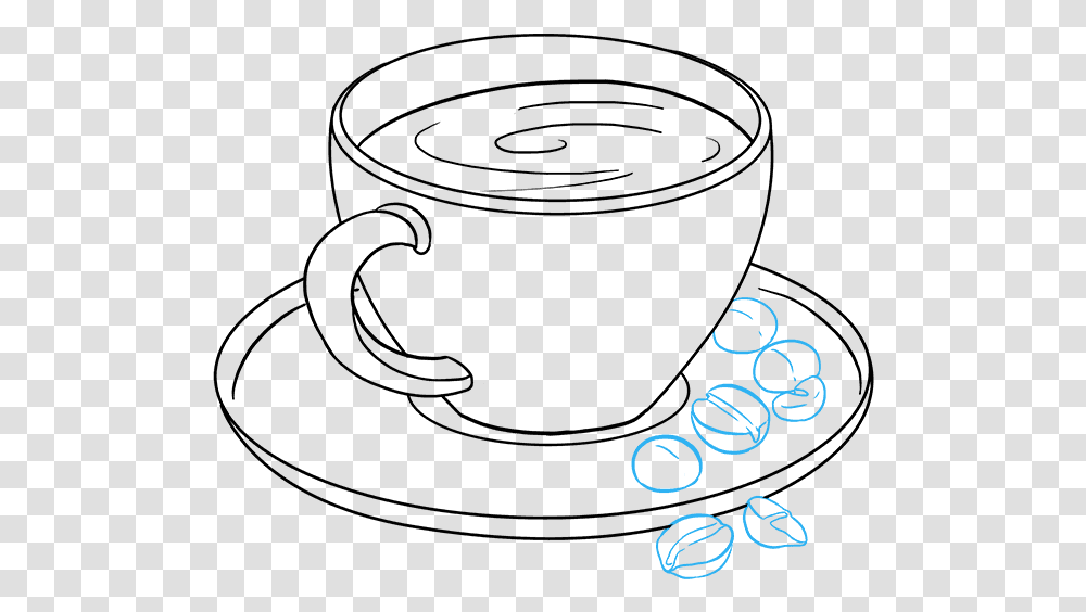 How To Draw Coffee Cup Easy To Draw Coffee Mug, Alphabet, Logo Transparent Png