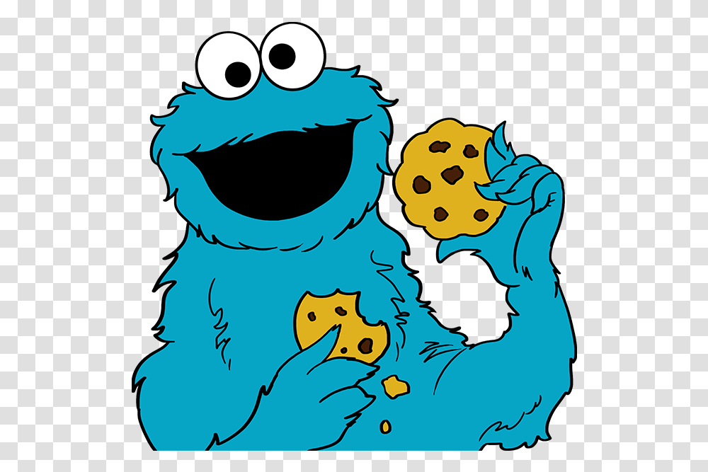 How To Draw Cookie Monster From Sesame Street Cartoon Cookie Monster Drawing, Photography, Painting Transparent Png