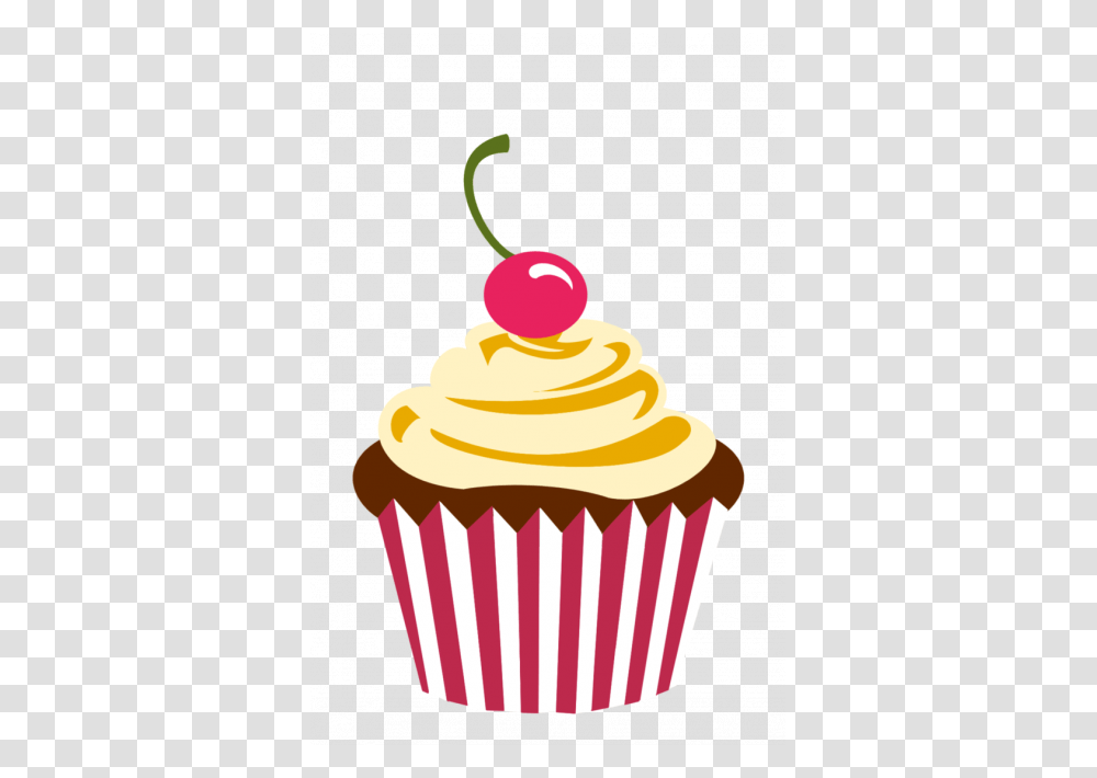 How To Draw Cupcake For Kids, Cream, Dessert, Food, Creme Transparent Png