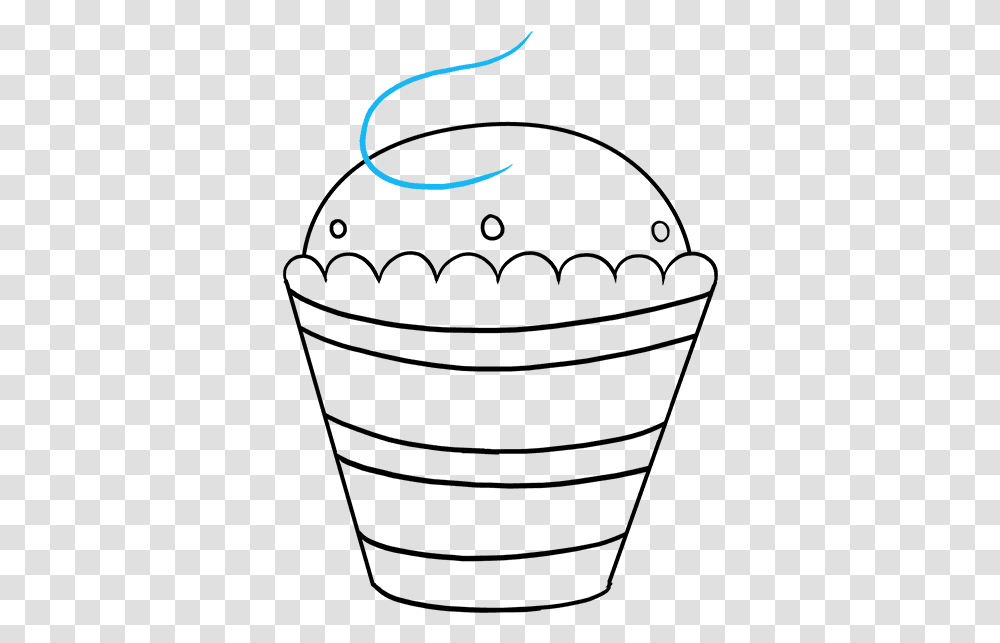 How To Draw Cupcake, Outdoors, Nature, Astronomy Transparent Png