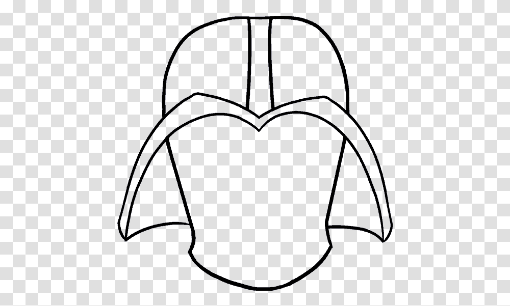 How To Draw Dart Vader Darth Vader Head Clipart, Furniture, Underwear, Cushion Transparent Png