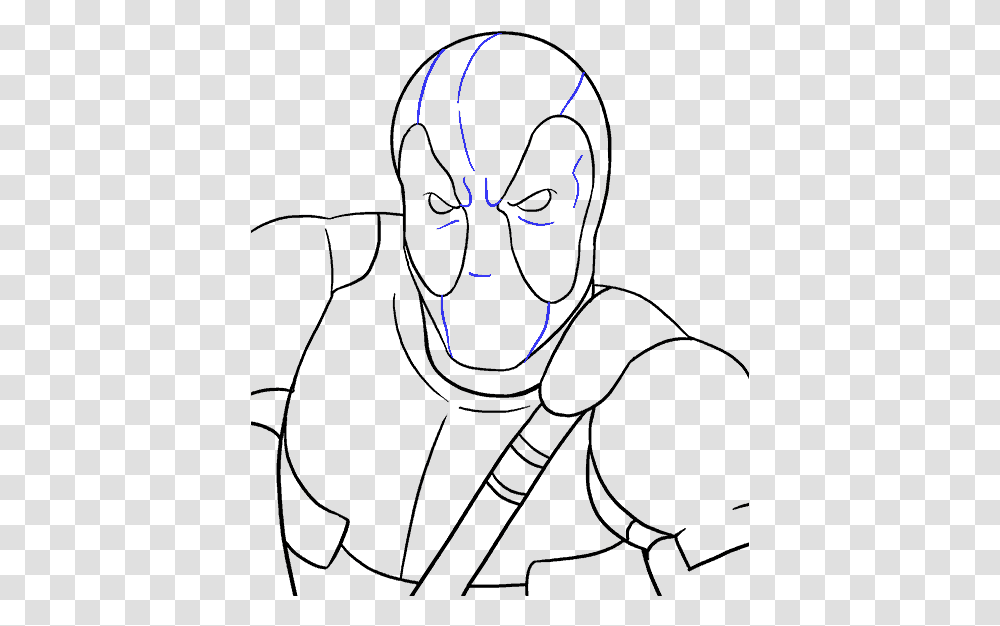 How To Draw Deadpool Draw Deadpool Full Body, Light, Face, Silhouette, Night Life Transparent Png