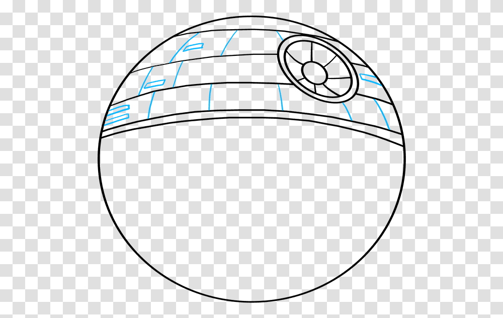 How To Draw Death Star From Star Wars Circle, Outdoors, Nature, Light Transparent Png