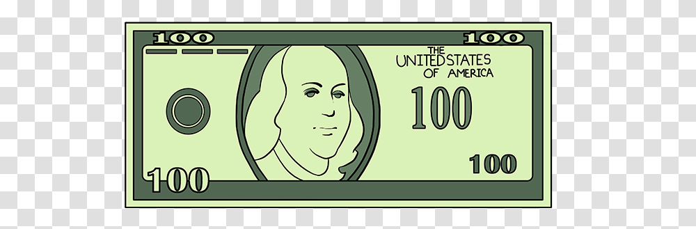 How To Draw Dollar Bill Dollar Bill Drawing Easy, Vehicle, Transportation, License Plate Transparent Png