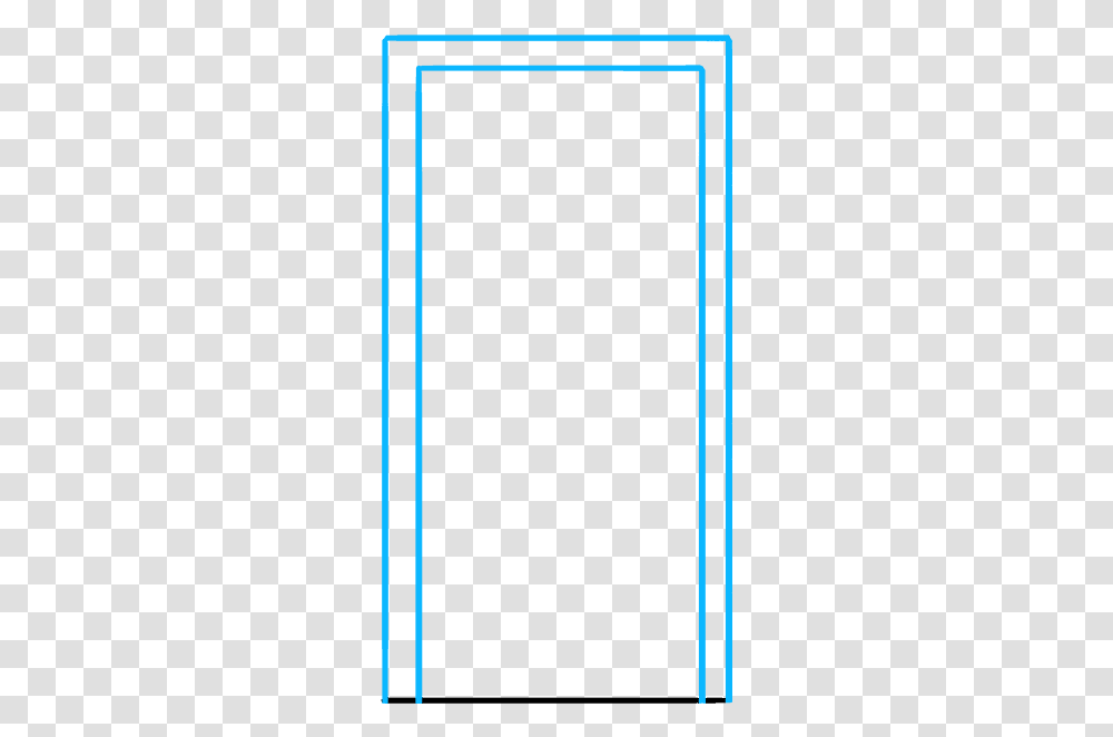 How To Draw Door Electric Blue, Electronics, Phone, Mobile Phone, Cell Phone Transparent Png