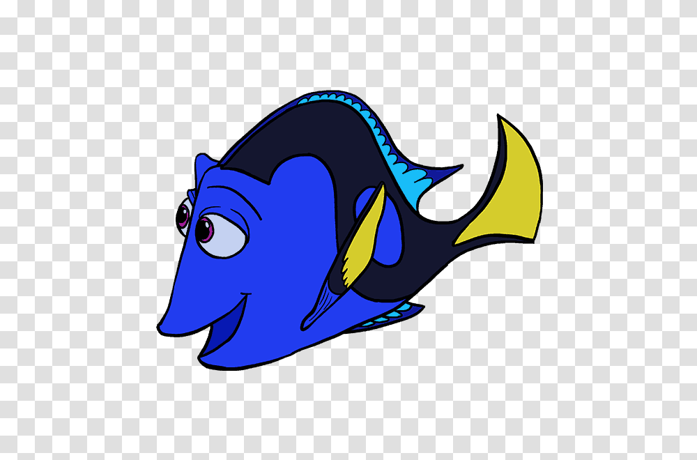 How To Draw Dory In A Few Easy Steps Easy Drawing Guides, Animal, Mammal Transparent Png