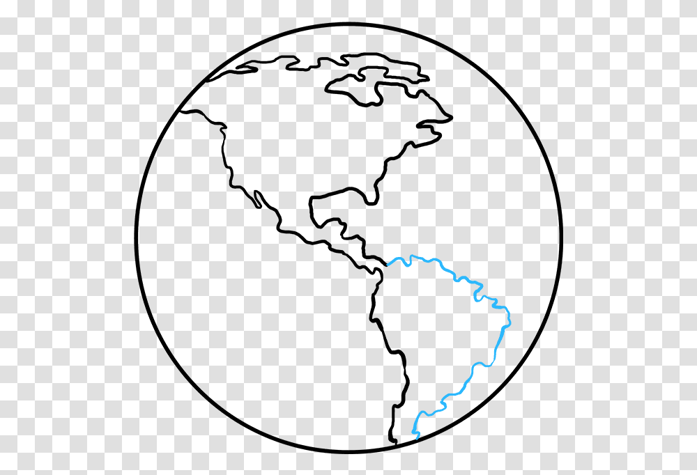 How To Draw Earth Draw The Earth Clipart, Nature, Outdoors, Sea, Water Transparent Png