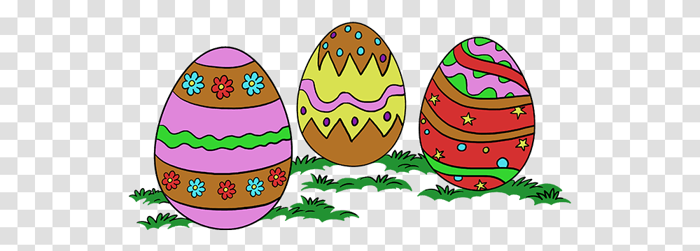 How To Draw Easter Eggs Draw Easter Eggs, Food Transparent Png