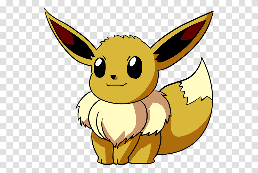 How To Draw Eevee From Pokmon Pokemon Clipart, Animal, Mammal, Wildlife, Insect Transparent Png