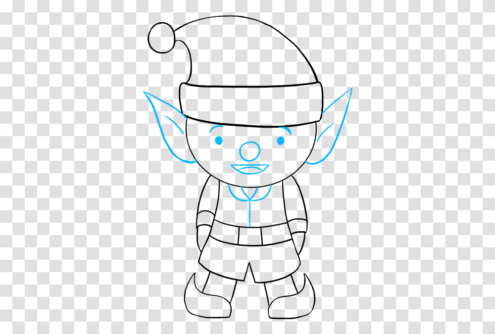 How To Draw Elf Elf Drawing Easy, Logo Transparent Png