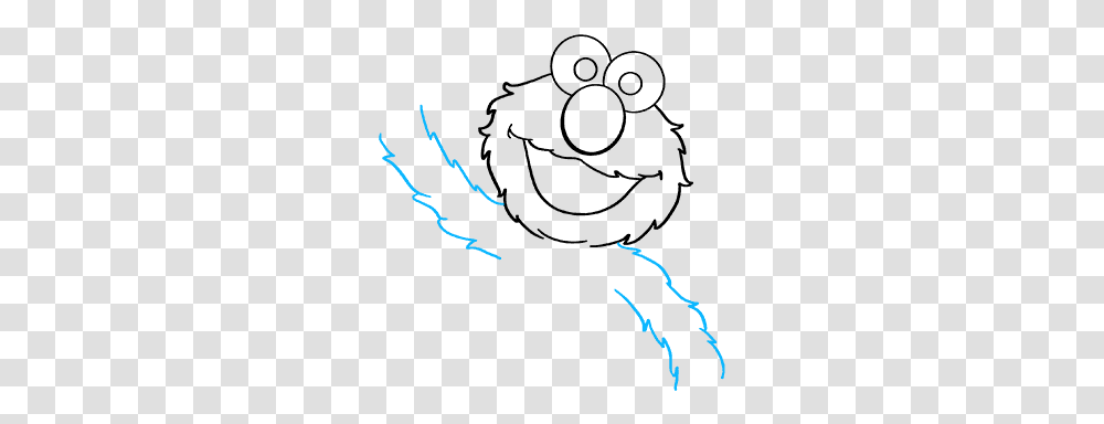 How To Draw Elmo From Sesame Street, Outdoors, Light, Monitor Transparent Png