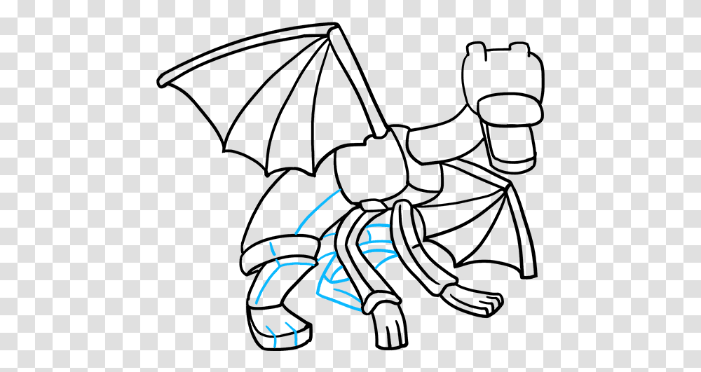 How To Draw Ender Dragon From Minecraft Draw The Ender Dragon From Minecraft, Text, Number, Symbol, Alphabet Transparent Png