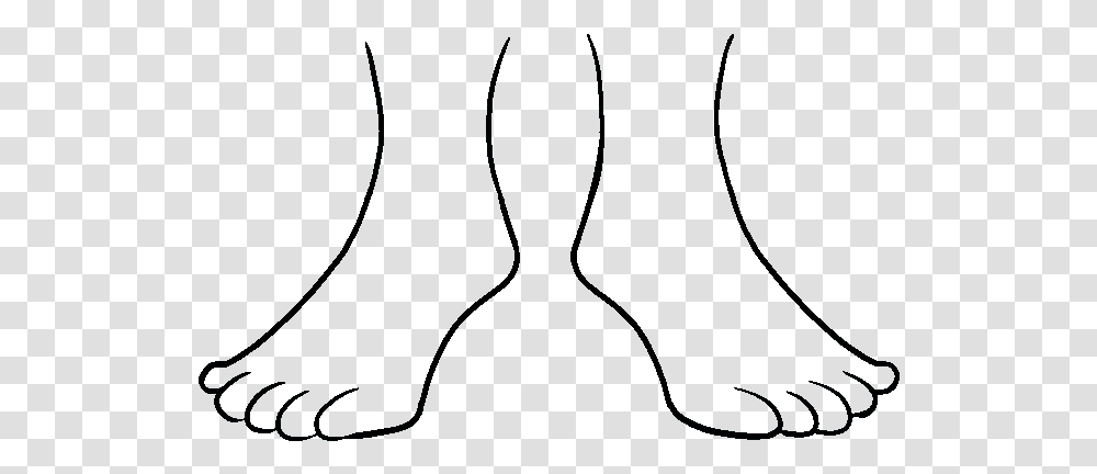 How To Draw Feet, Electronics, Hourglass, Back Transparent Png