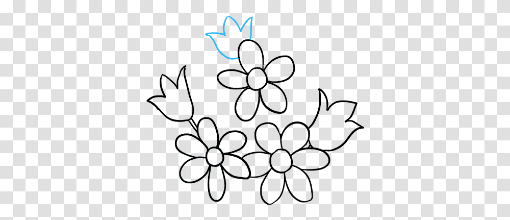 How To Draw Flower Bouquet Drawing, Outdoors, Nature Transparent Png
