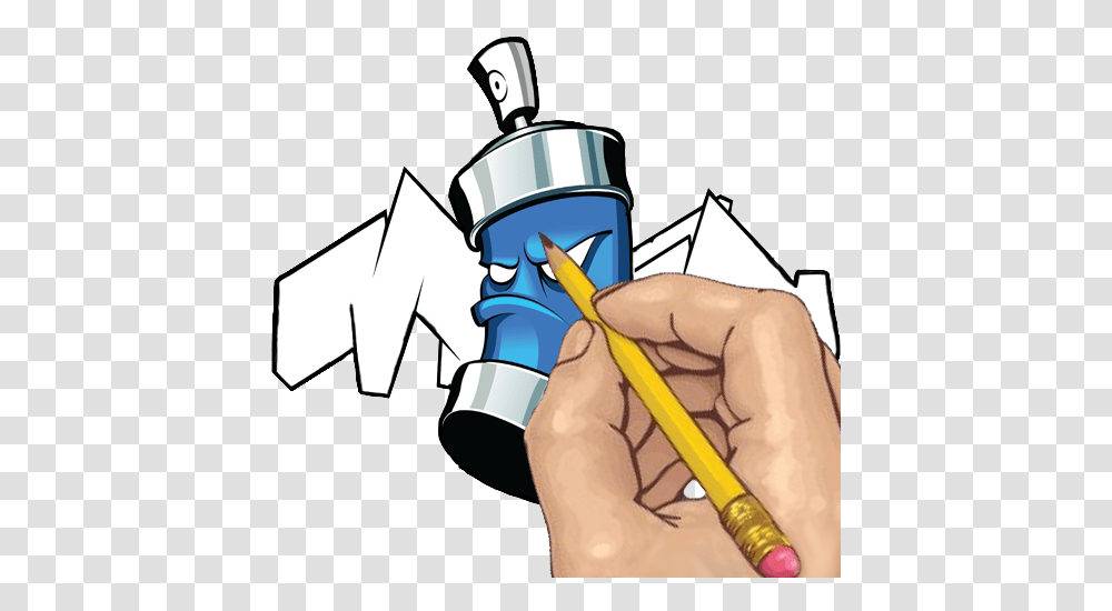 How To Draw Graffitis Easily Draw Graffiti, Person, Human, Microscope, Art Transparent Png