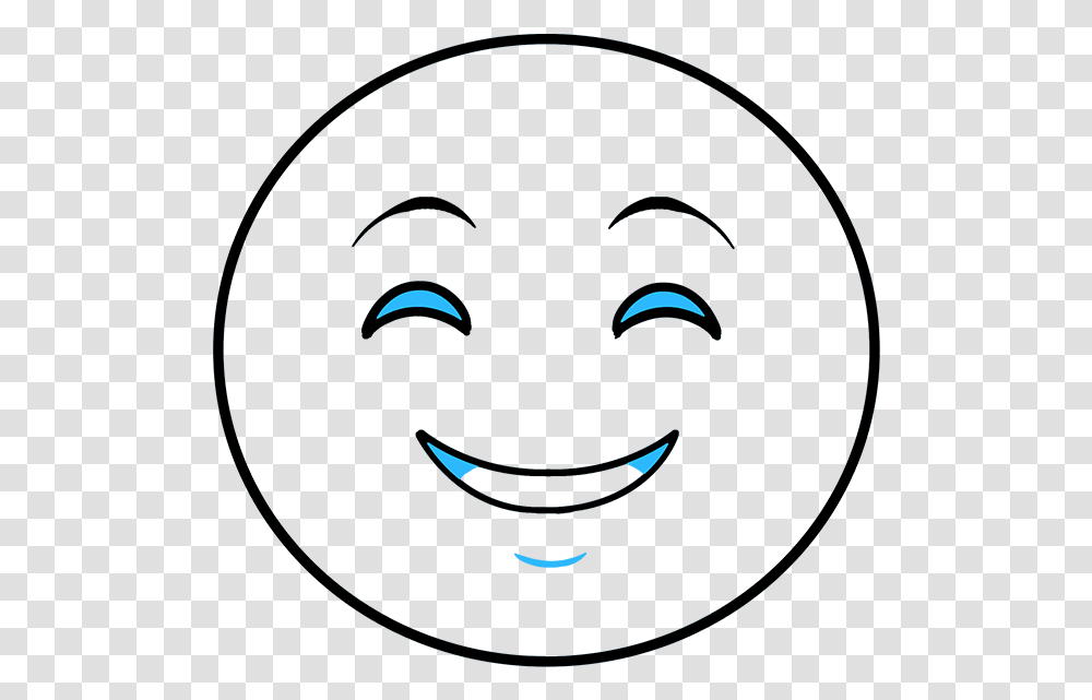 How To Draw Happy Face Emoji Emoticons Background Free, Mask, Alien Transparent Png