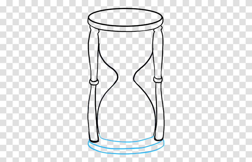 How To Draw Hourglass Line Art, Necklace, Jewelry, Accessories, Accessory Transparent Png