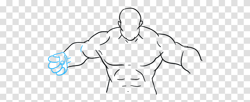 How To Draw Hulk Sketch, Silhouette, Person, People, Back Transparent Png