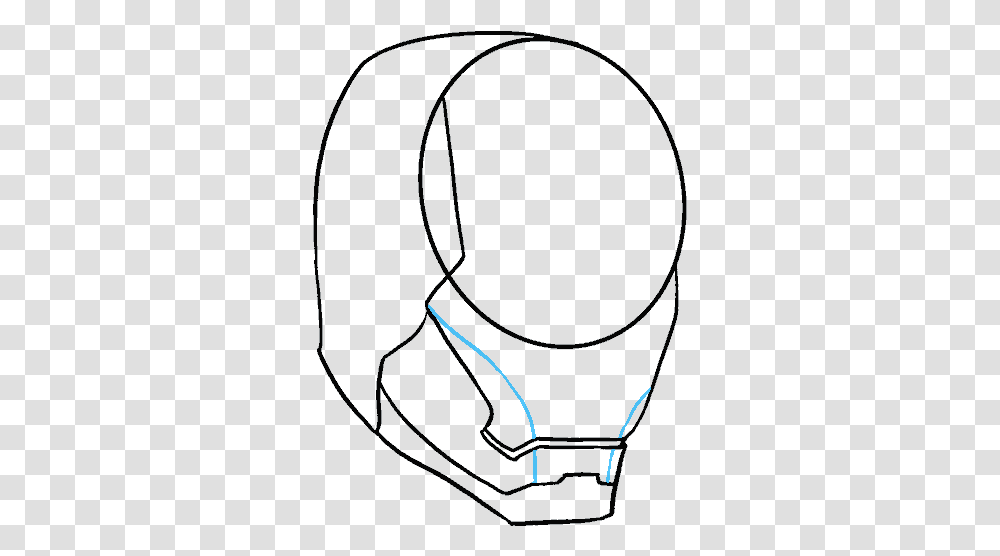 How To Draw Iron Man's Mask Draw Iron Man Mask Easy, Glass, Wine, Alcohol, Beverage Transparent Png