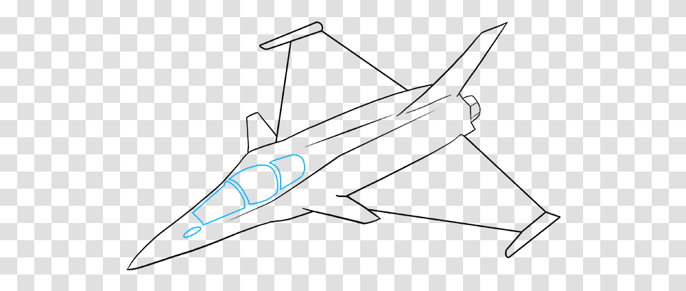 How To Draw Jet Fighter Jet Drawing Easy, Light, LED, Neon Transparent Png