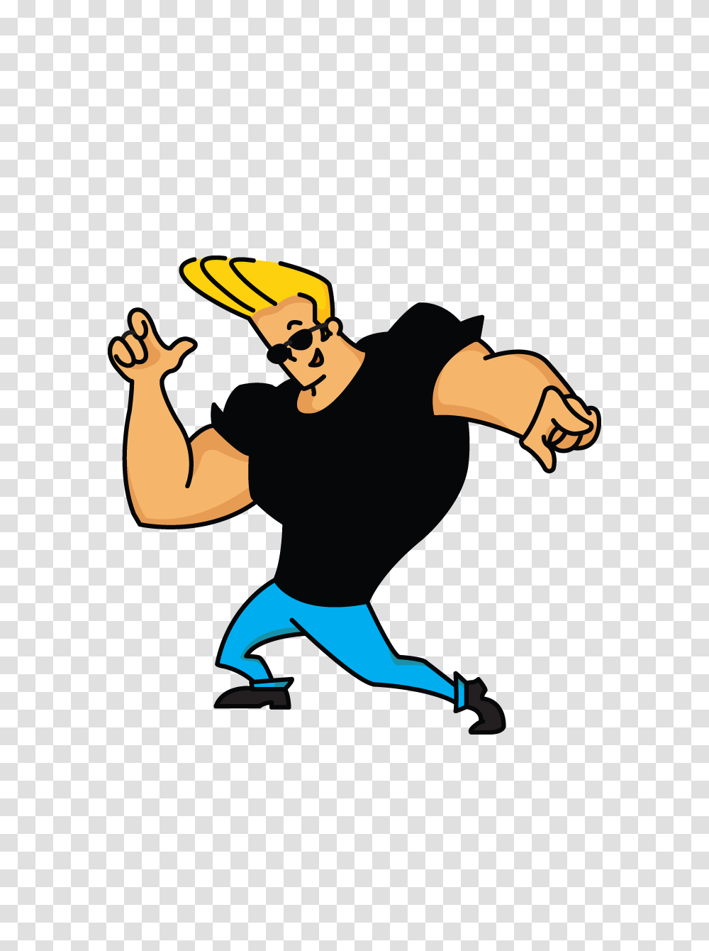 How To Draw Johnny Bravo Cartoons Easy Step, Person, Sport, Hand, People Transparent Png