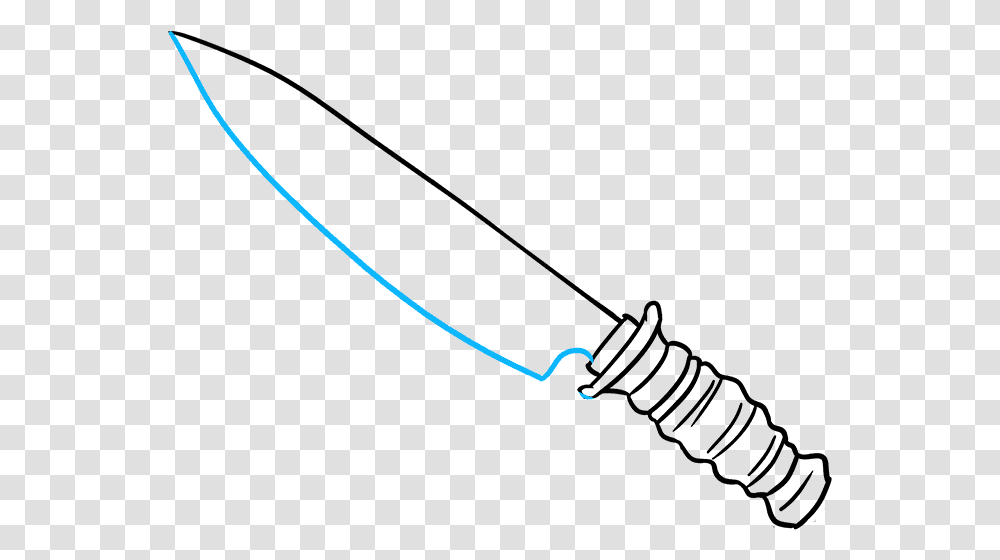 How To Draw Knife Sword, Plot, Light Transparent Png