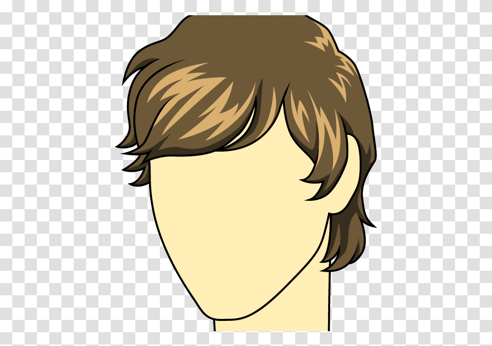 How To Draw Male Hairstyle Man Cartoon Hair Cuts, Plant, Produce, Food, Seed Transparent Png