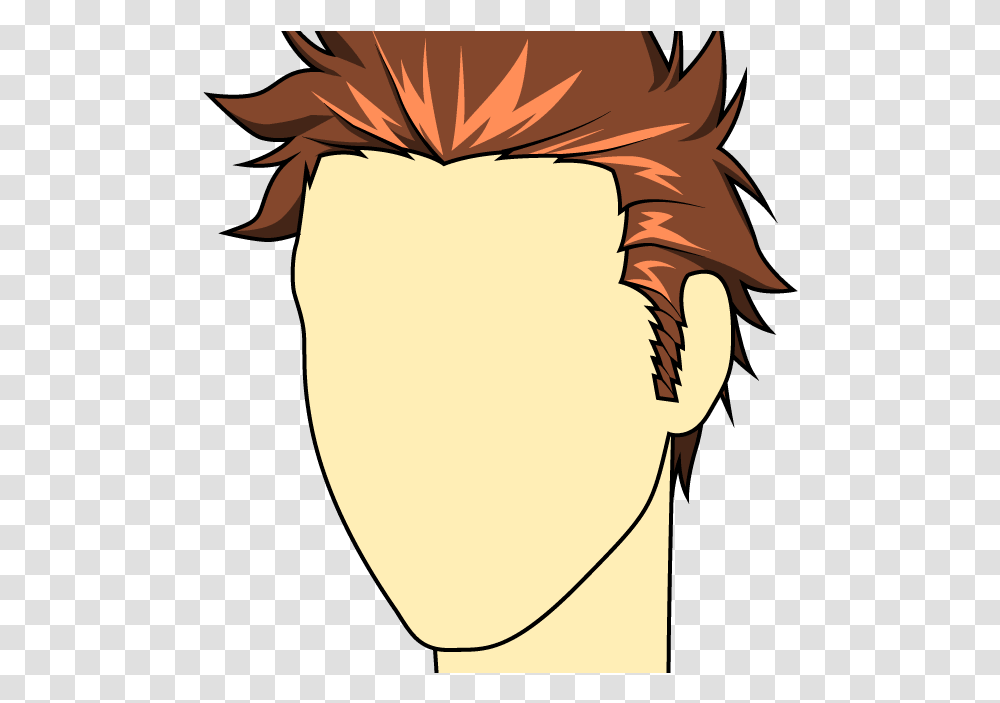 How To Draw Male Hairstyle, Plant, Face, Animal, Food Transparent Png