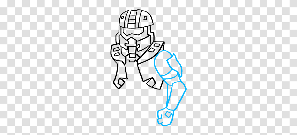 How To Draw Master Chief From Halo Drawing Master Chief, Light, Alphabet Transparent Png