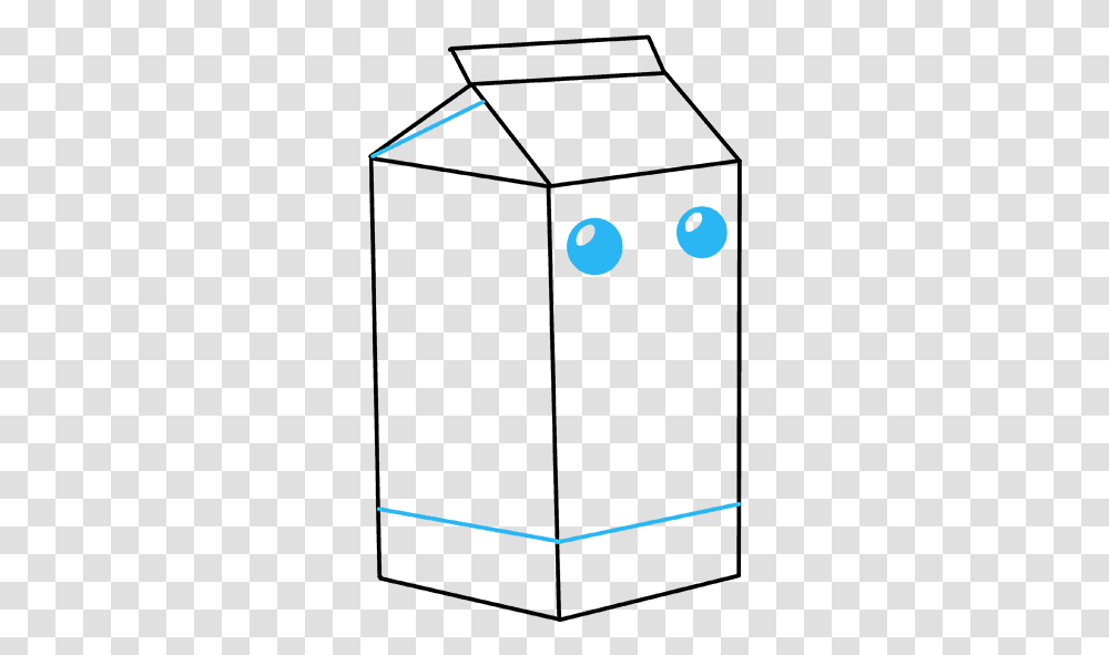 How To Draw Milk Carton Draw A Simple Milk Carton, Screen, Electronics, Moon Transparent Png