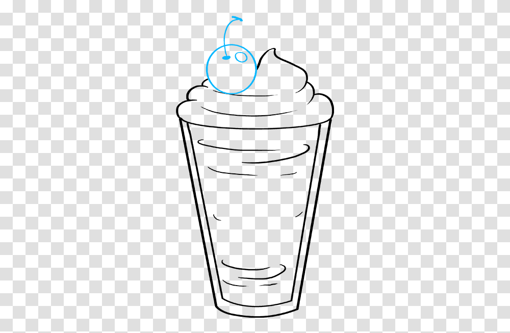 How To Draw Milkshake, Logo, Gray, Outdoors Transparent Png