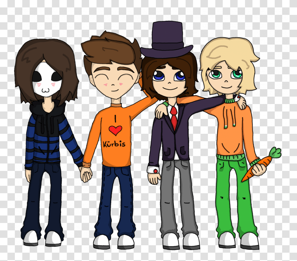 How To Draw Minecraft Characters Step By Freedom Squad Glp Zombey, People, Person, Human, Family Transparent Png