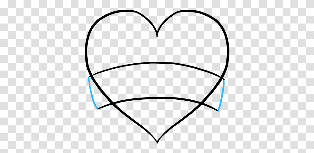 How To Draw Mother's Day Heart Easy Thing To Draw A Heart, Bow, Cushion Transparent Png
