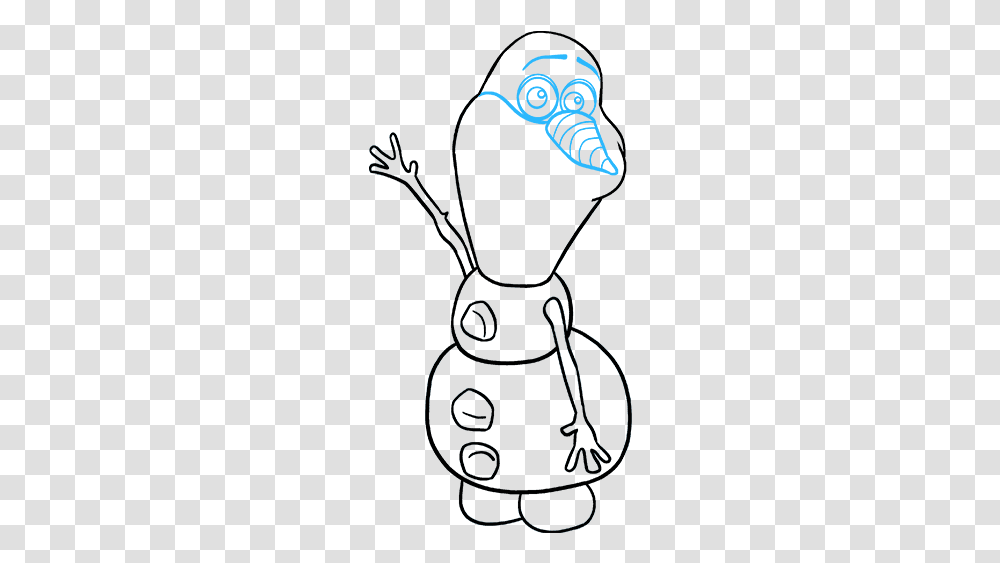 How To Draw Olaf From Frozen, Light, Animal Transparent Png