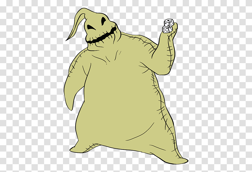 How To Draw Oogie Boogie From The Drawing Nightmare Before Christmas Oogie Boogie, Animal, Person, Plant, Mammal Transparent Png