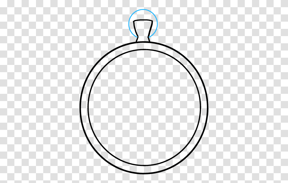 How To Draw Pocket Watch Easy Pocket Watch Drawing, Moon, Astronomy, Outdoors, Nature Transparent Png