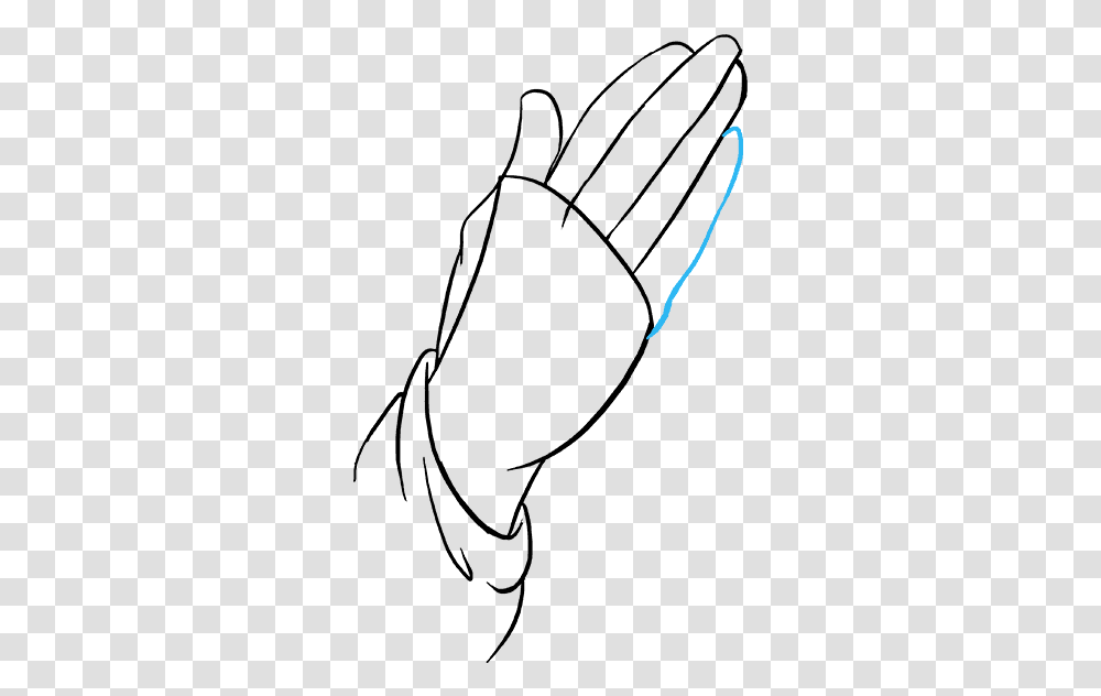 How To Draw Praying Hands, Flare, Light, Outdoors, Kite Transparent Png