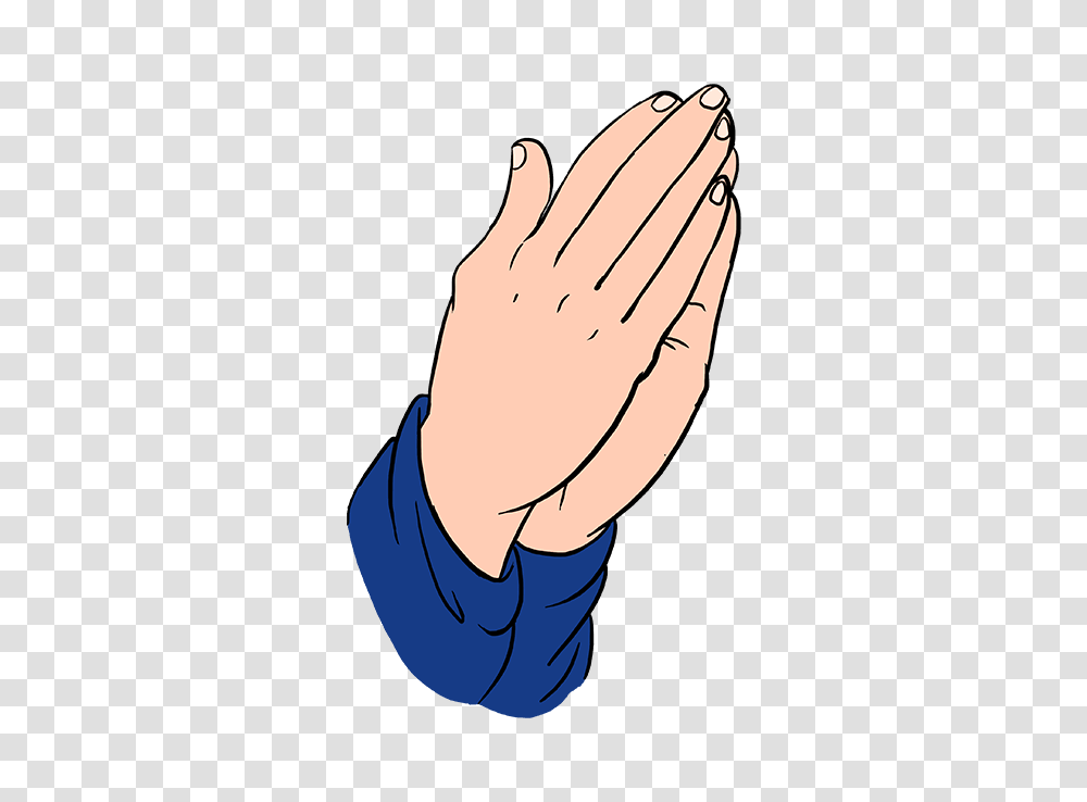 How To Draw Praying Hands, Worship, Prayer Transparent Png