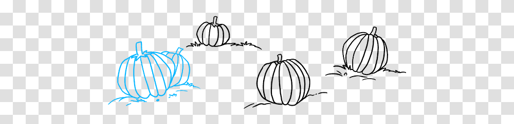 How To Draw Pumpkin Patch Draw A Pumpkin Patch, Gray, World Of Warcraft Transparent Png