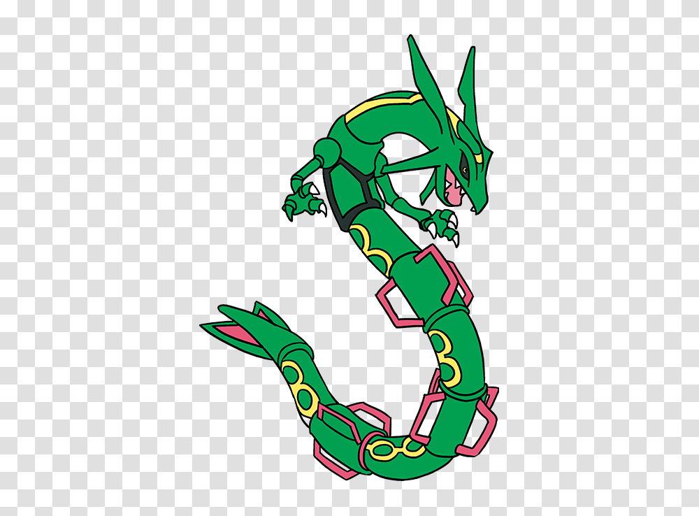 How To Draw Rayquaza, Logo, Dragon, Corridor Transparent Png