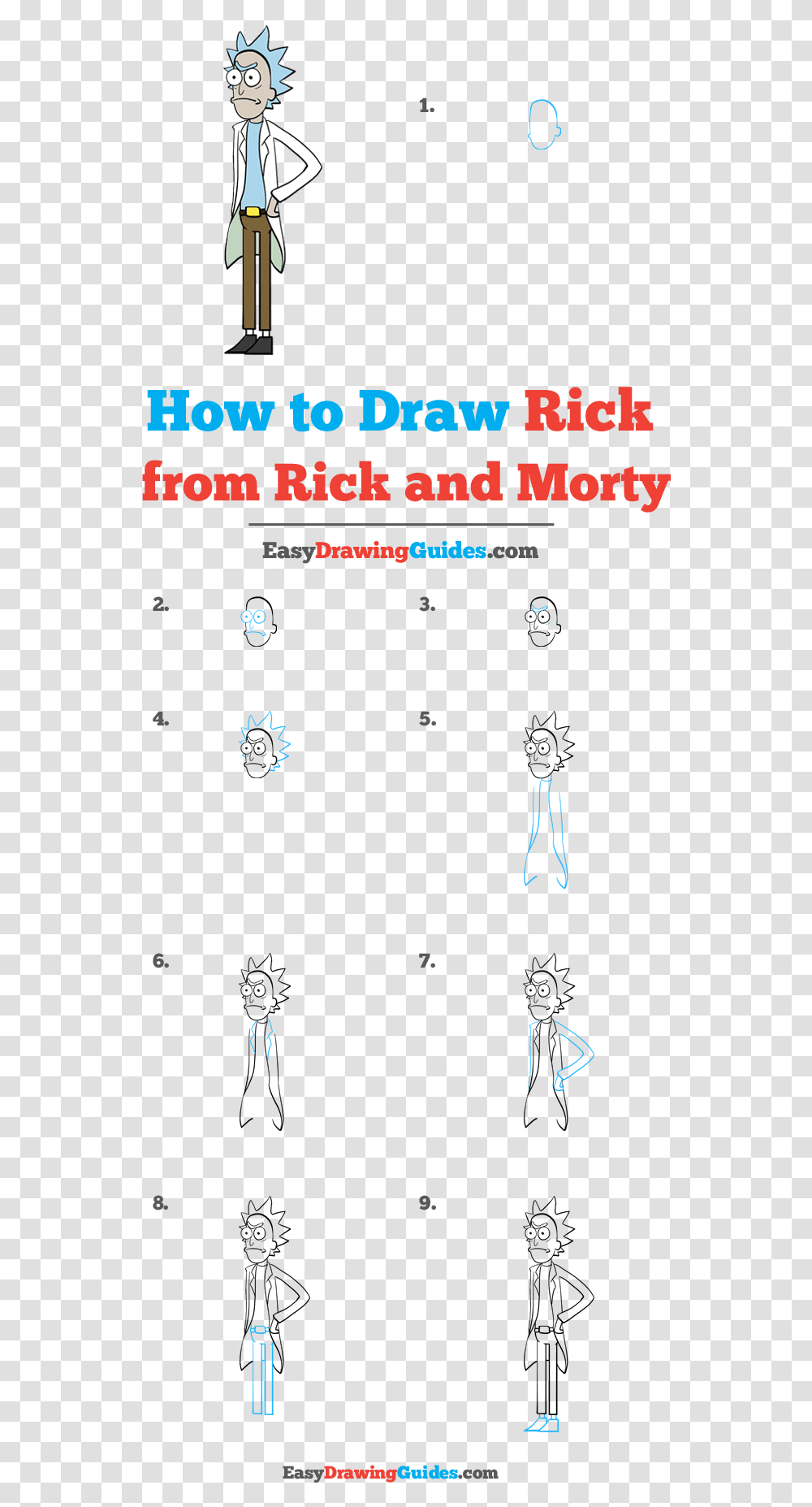 How To Draw Rick From Rick And Morty Folder Icon, Legend Of Zelda, Poster, Advertisement Transparent Png