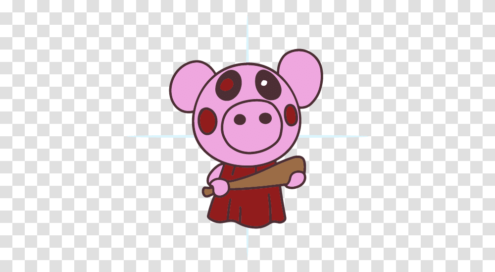 How To Draw Roblox Piggy Character Easy Step By Step Art Draw Roblox Piggy, Toy, Head Transparent Png