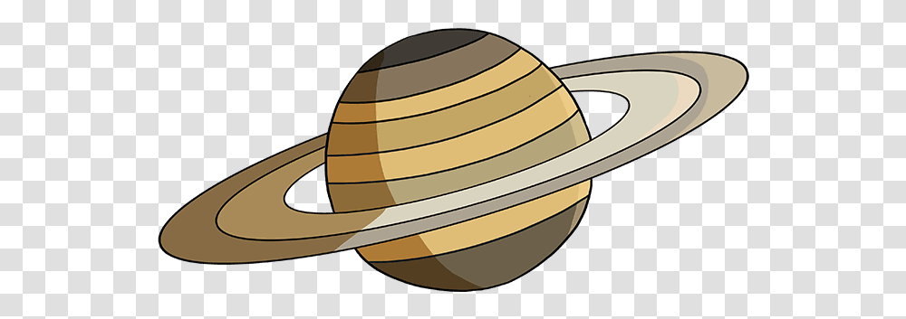 How To Draw Saturn Saturn Drawing Step By Step, Clothing, Apparel, Hat, Invertebrate Transparent Png