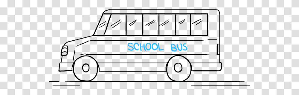 How To Draw School Bus Bus Boycott Draw, Alphabet, Face Transparent Png