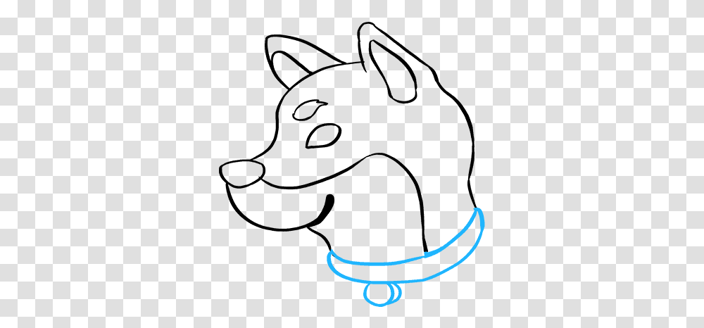 How To Draw Shiba Inu Cartoon, Outdoors, Nature Transparent Png