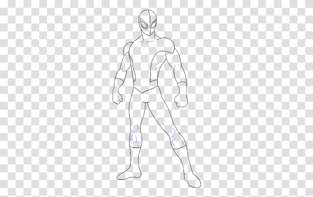 How To Draw Spiderman Figure Drawing, Light, Flare, Crystal Transparent Png