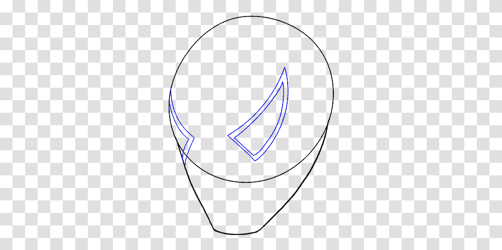 How To Draw Spiderman's Face Line Art, Logo, Trademark, Nature Transparent Png
