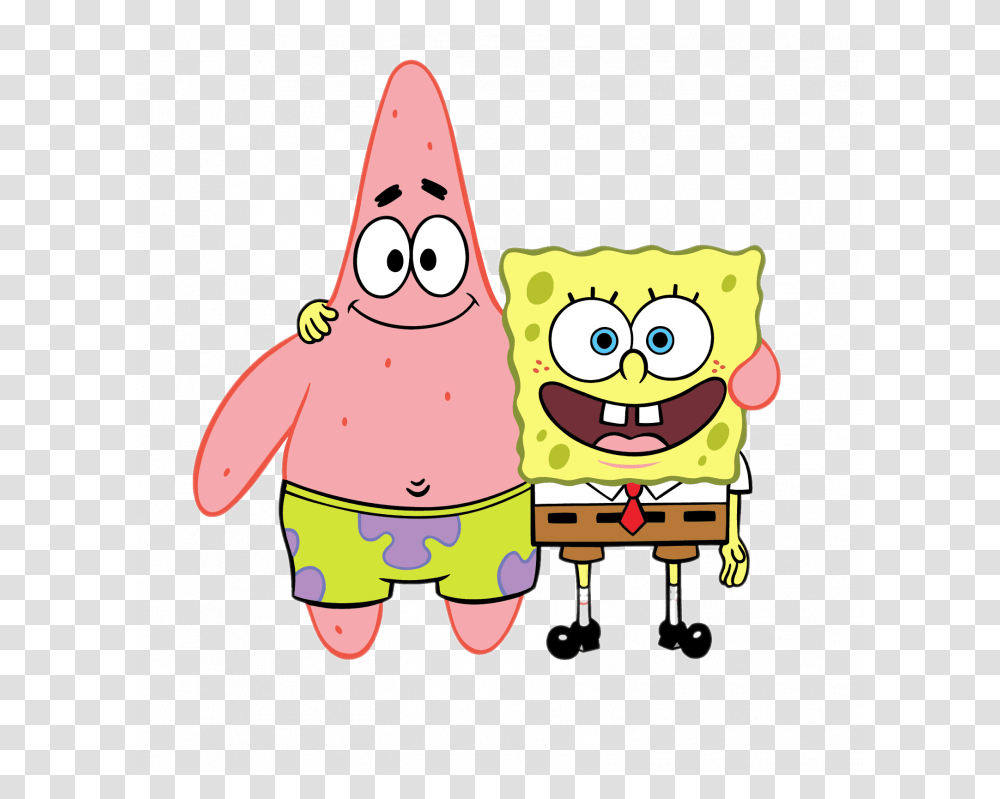 How To Draw Spongebob Patrick And Squidward Easy To Star Star, Plant, Food, Label Transparent Png